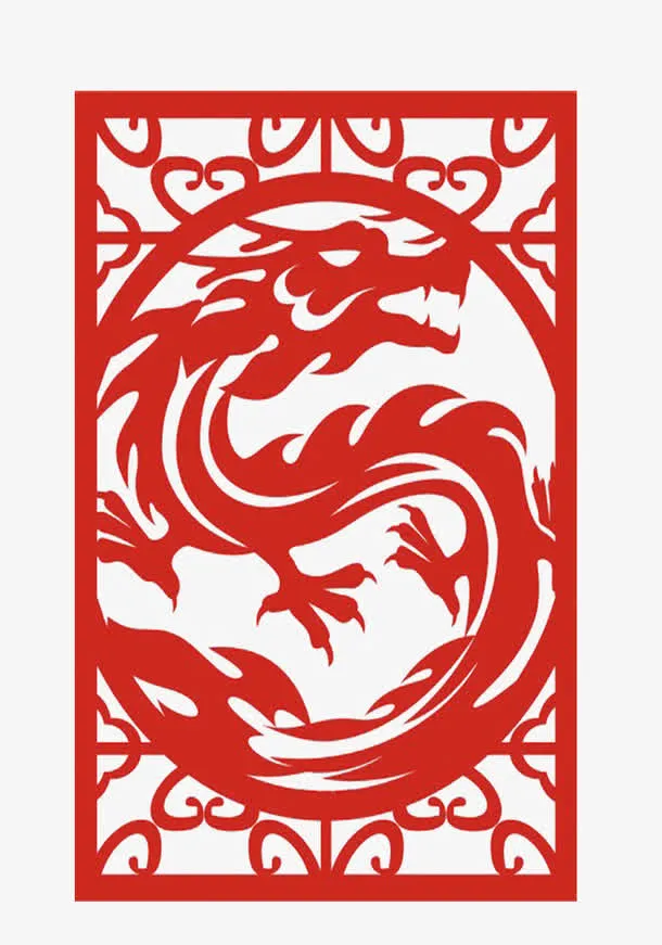 龙底纹免抠