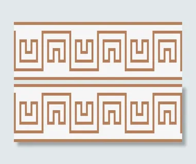 回型图案素材免抠