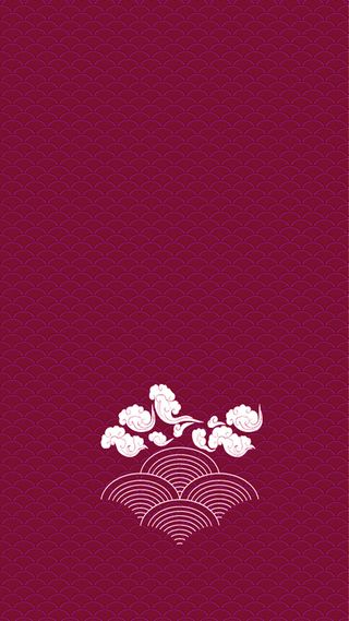 中国风祥云底纹H5背景素材高清