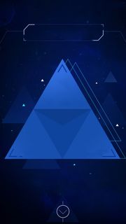 简约科技线条蓝色H5背景素材高清