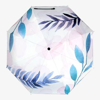 浅色古风古韵水墨伞免抠