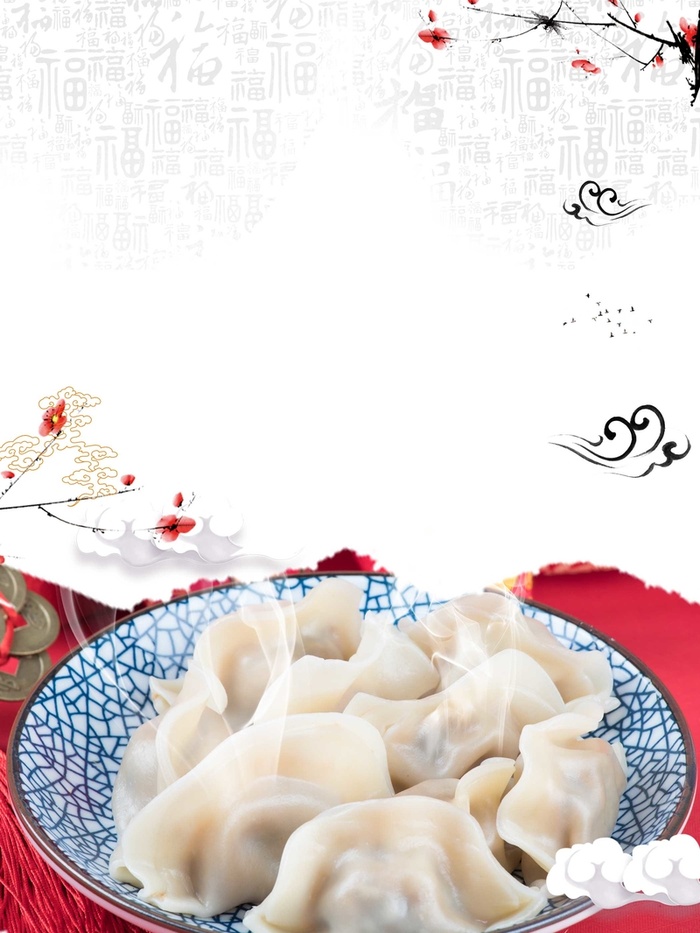 冬至水饺饺子节日高清
