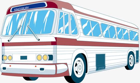 公交车卡通图免抠