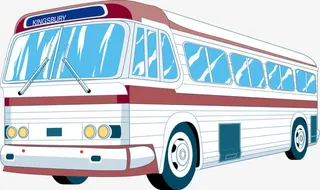 公交车卡通图免抠