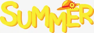 创意summer免抠