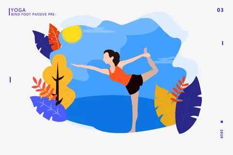 扁平人物场景图插画免抠