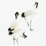 仙鹤免抠