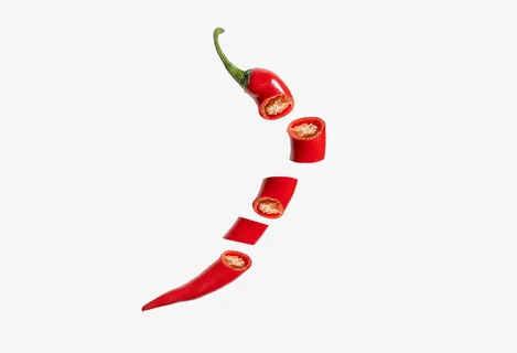 切碎艺术感辣椒籽免抠