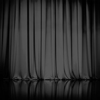 黑色舞台幕布背景高清