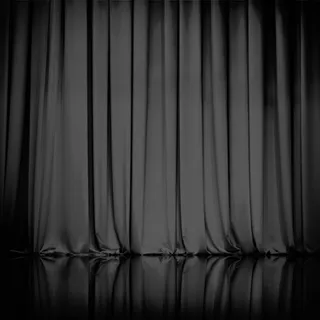 黑色舞台幕布背景高清