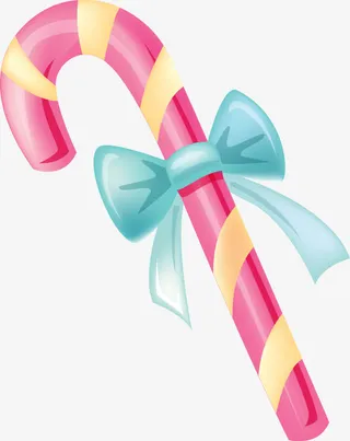 棒棒糖蝴蝶结免抠
