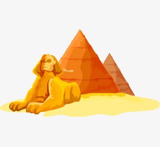 彩色世界名胜矢量素材免抠