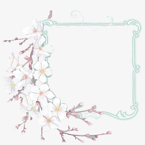 樱花边框免抠