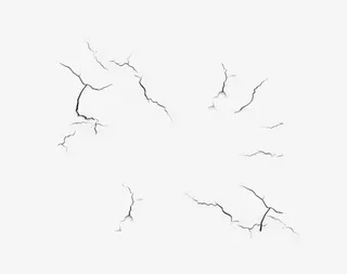 墙壁上的裂缝免抠