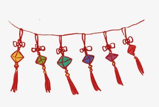 中国结挂饰免抠