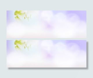 唯美紫色浪漫海报背景