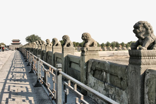旅游风景卢沟桥免抠
