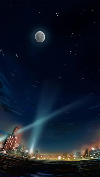 城市广角H5背景高清