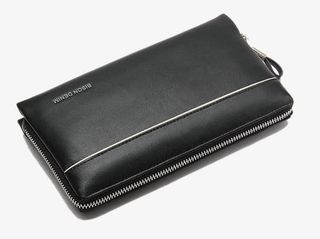 美洲野牛男士手包真皮男包免抠