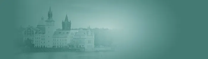 蓝色朦胧欧洲建筑背景高清