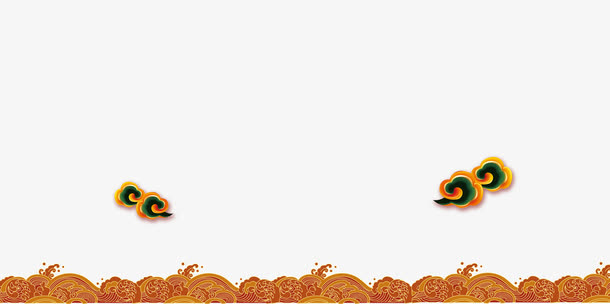 浮云边框纹理免抠