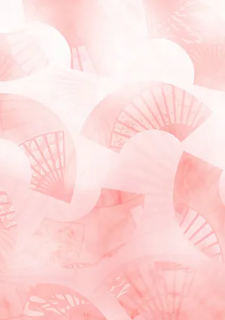 推荐！扇子唯美底纹花纹素材高清