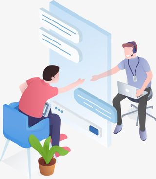 专业客服交流免抠