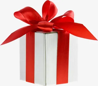 情人节丝带礼盒免抠