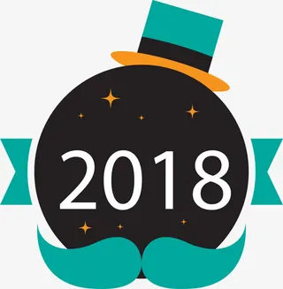 新年标签设计免抠