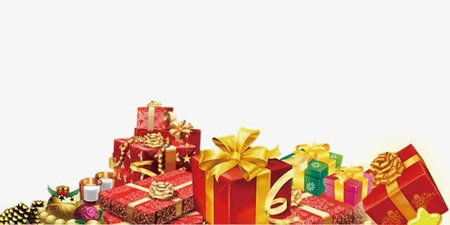 春节促销礼物免抠
