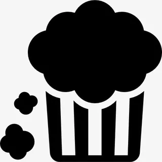 转基因爆米花图标免抠