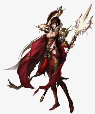 手绘卡通游戏帅气人物免抠