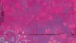 紫色印花海报背景七夕情人节