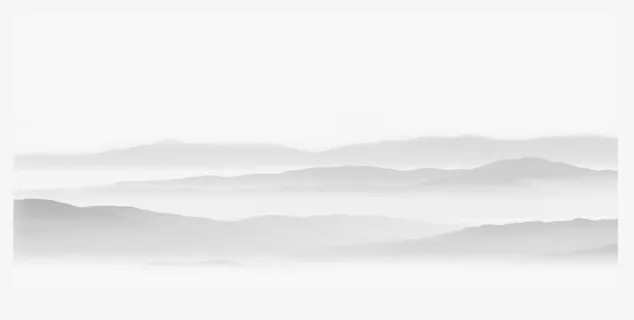 中国风山水水墨免抠