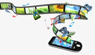 飞舞的胶卷免抠