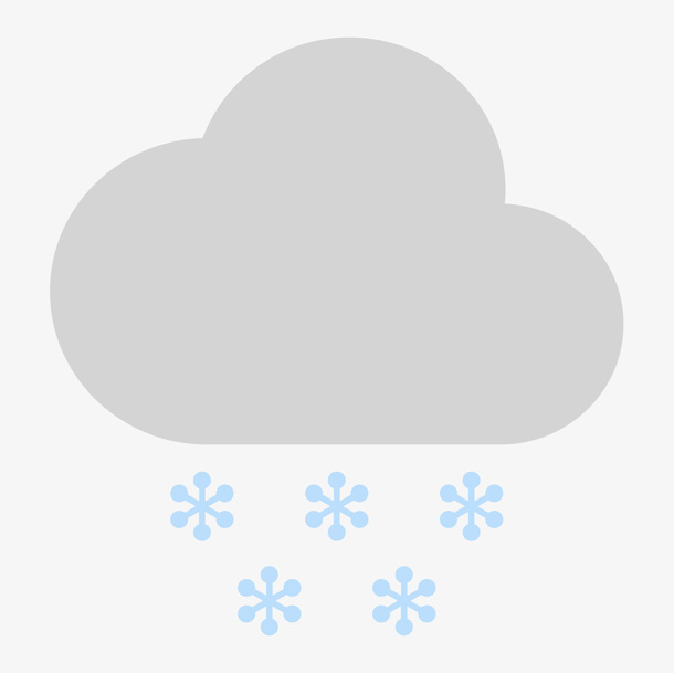 有雪降临免抠