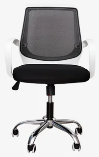 黑色办公坐椅免抠