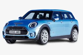 蓝色越野车免抠