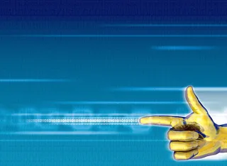 手指点击数字科技背景高清