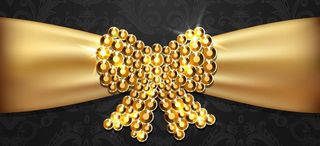 珠宝欧美创意金色淘宝海报背景高清