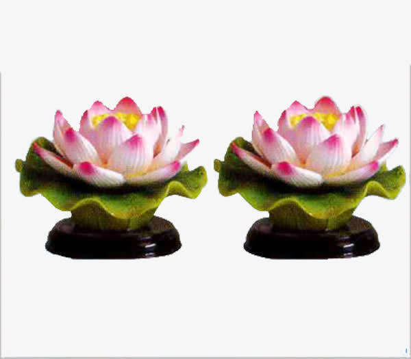 荷花灯产品实物素材免抠