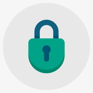 授权锁挂锁密码隐私安全安全平面免抠