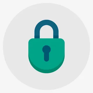 授权锁挂锁密码隐私安全安全平面免抠