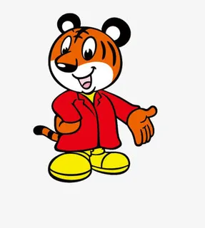 卡通动物老虎免抠