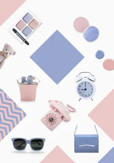 清新时尚简约化妆品简约背景高清