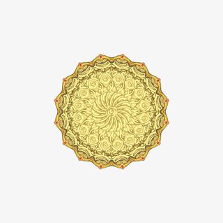 唯美中国风复古花纹底纹装饰免抠