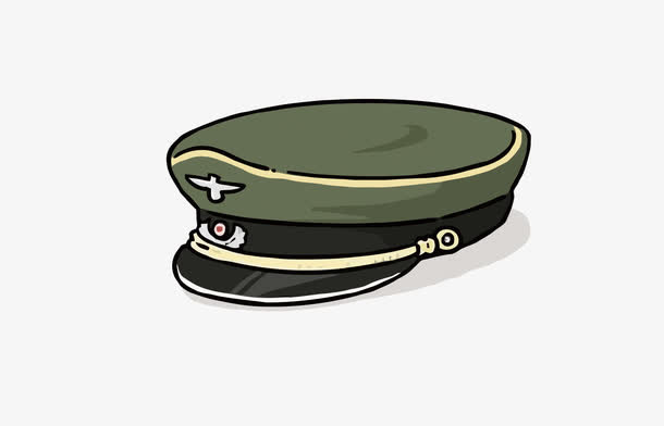 矢量军帽免抠