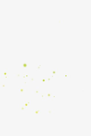 绿色清新梦幻光效免抠