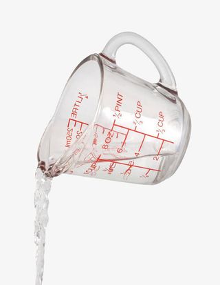 透明水量杯免抠