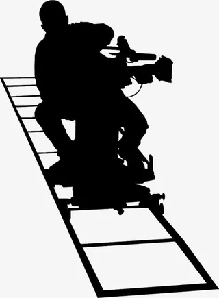 摄影导演背影艺术免抠